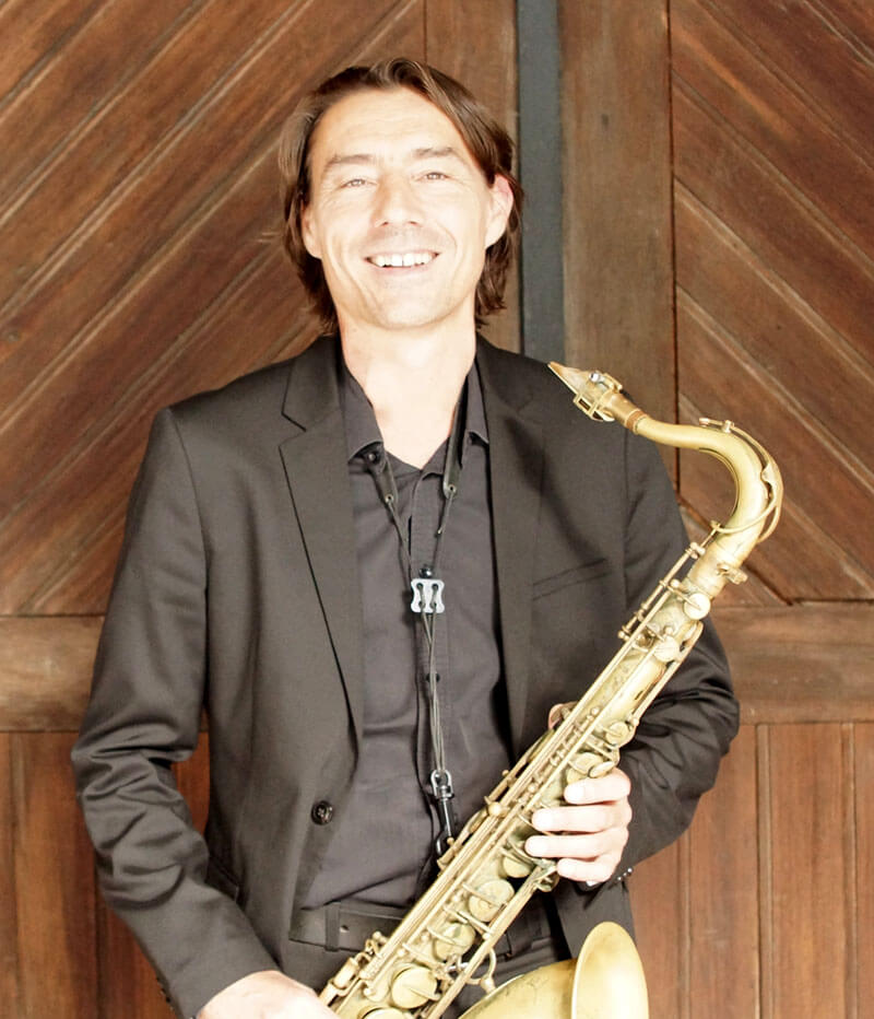 Antoine Bost, saxophoniste de Lune de Jazz à Lyon