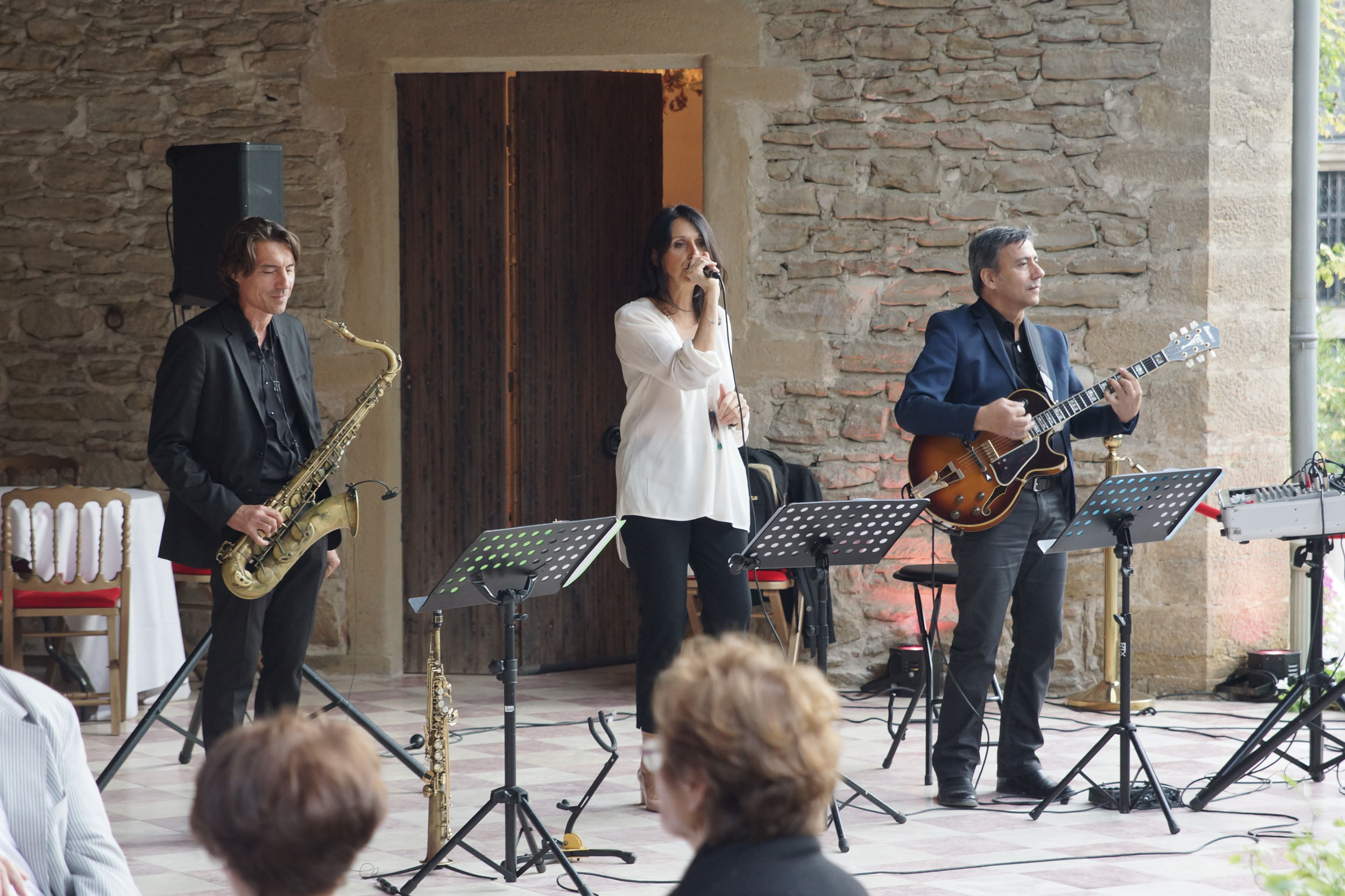 Lune de Jazz pendant un mariage à Lyon