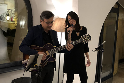 Duo jazz à Lyon pour cocktail intimiste
